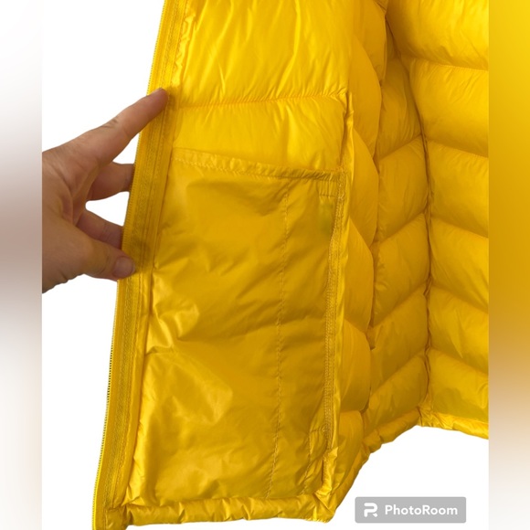 NWT Yellow Quilted Puffer Jacket - Picture 7 of 15